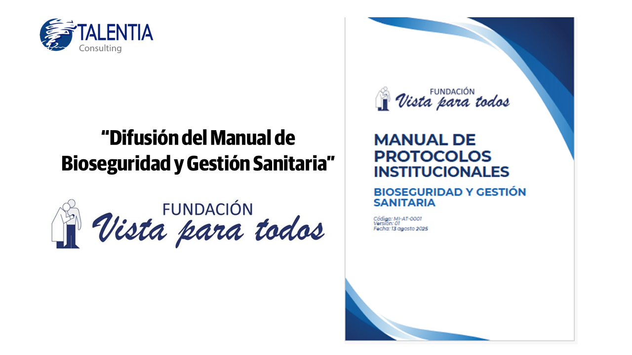 Implementación del Manual de Bioseguridad y Gestión Sanitaria